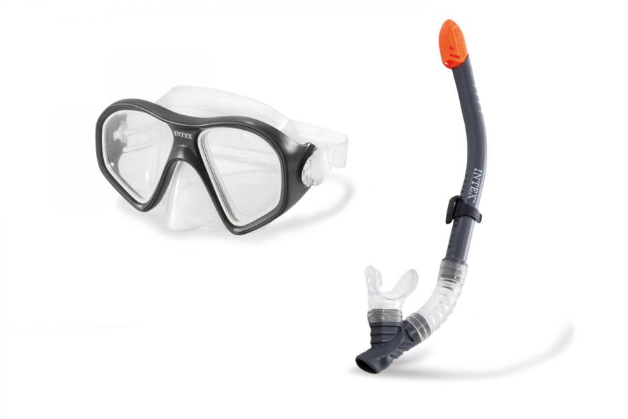 Набор для плавания "Пловец Риф Райдер" (маска 55977+ трубка 55928, от 8 лет) 6 шт/упак 55648